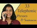 33 Telephonic Phrases and Sentences | Daily use Sentences | Adrija Biswas