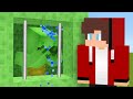 Saving Mikey From Slime Prison in Minecraft!