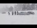 EXTREME RECORD Breaking Snow Storm in Toronto Canada Winter Season Snowfall