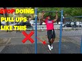 Stop Doing Pull Ups Like This! - Avoid Making These Common Mistakes | That's Good Money