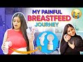 😭My Painful Breastfeeding Journey |Horrible Cracked Nipples 😰Sore & Flat Nipples|No milk production
