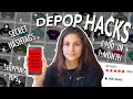 The BEST DEPOP TIPS for selling FAST  *shipping hacks & secret hashtags*  UK