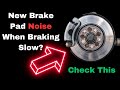 New Brakes Squeak When Stopping Slow:  6 Common Noise Causes