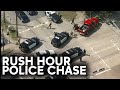 Watch Full Police Chase Through Houston's Rush Hour Traffic