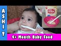 Anahita First Food Reaction | Nestle Cerelac Complete Information | 4-6 Month Baby Food | Ashi T
