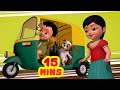 சிட்டியின் ஆட்டோ  வந்தது  பாரு | Tamil Rhymes for Children | Infobells