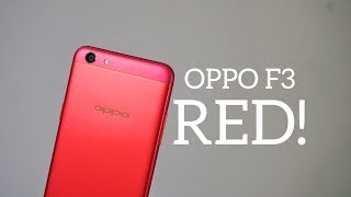 OPPO F3 Diwali Edition / Red Edition Unboxing, Hands-on