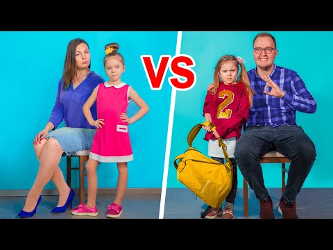 Mom vs Dad 10 Funny Situations