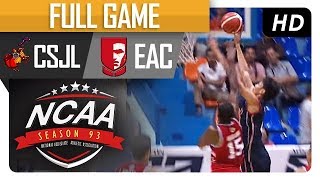 CSJL vs. EAC | NCAA 93 | Full Game | 4th Quarter | July 18, 2017