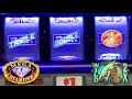 3rd Time is a charm! Multiplier Bars love me! 46 Free Games on Old School Style 5 Reel Buffalo slot!