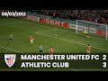 ⚽️ [Europa League 11/12] 1/8 final (Ida) I Manchester United 2 - Athletic Club 3 I LABURPENA
