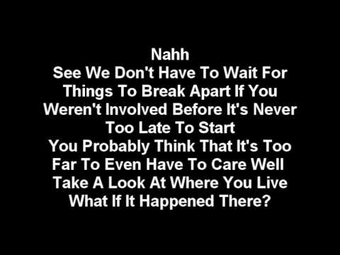 Download Waving Flag With Lyrics On Screen free