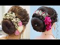 simple bun hairstyle for women | ladies hair style