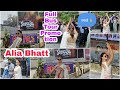 Gangubai kathiawadi Full Movie Bus Tour With Reel Gangubai Alia Bhatt | Alia Bhatt Cute Moments