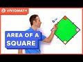 Area of a Square - VividMath.com