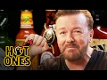 Download Ricky Gervais Pits His Mild British Palate Against Spicy Wings | Hot Ones mp4 3gp mp3 videos - waplic