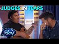Iam Tongi's Audition Has The Judges In TEARS After Emotional Song For His Dad | Idols Global