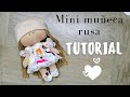 Como hacer muñeca rusa de tela [Mini] /FACIL