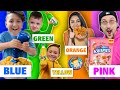 Eating Only ONE Color of Food for 24 Hours!!! (FV Family Challenge)