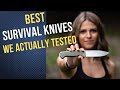 Our Favorite Survival Knives for Getting Squirrely in the Woods - This One Gets Weird