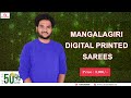 Most Requested Mangalagiri Digital Print Sarees Rs 3900/- @Missamma_Handlooms