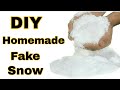 DIY Homemade Fake Snow | How to make a fake snow | CRAFT TAG