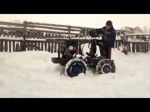 Минитрактор с колеей 70 см