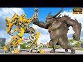 Transformers Full Movie - Bumblebee vs Buffalo Monster Fight Scene | Paramount Pictures [HD]