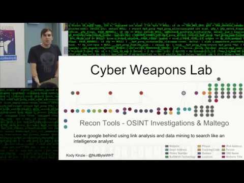 Maltego Cyber Weapons Lab Research like an OSINT Analyst