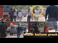 Water balloon prank with twist | throwing water balloon prank | Motas prank |