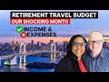 Retirement Travel Budget Our Shocking Month Of Expenses And Youtube Income