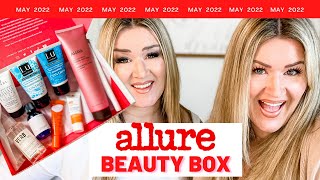 💋 UNBOXING ALLURE BEAUTY BOX for MAY 2022! Glow Up Twins