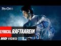 "Raftaarein" Song With Lyrics | Ra.One | Shahrukh Khan, Kareena Kapoor