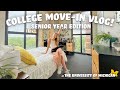 COLLEGE MOVE-IN VLOG 2022 🚚 senior year apartment move-in day at the University of Michigan!