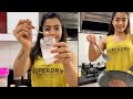 Actress Rashmika Mandanna Making Pancakes At Home | MS Entertainments