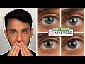 Most Natural Green Contact Lenses | MYEYEBB (Green Edition)