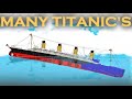 Many Titanic's! | Floating Sandbox
