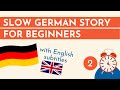 Simple German Story for Beginners: Viel zu müde
