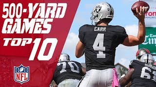 Top 10 500-Yard Passing Games in NFL History | NFL