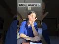 Salary of Cabincrew | How much Cabincrew earn? | Megha Abrol #cabincrewlife #ytshorts #salary #vlog