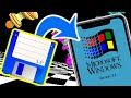 Installing Windows 3.1 on an iPhone From Floppy Disks!