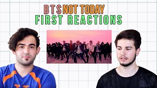 BTS - Not Today Klibine İlk Tepkiler | K-POP | 2Pals1blog