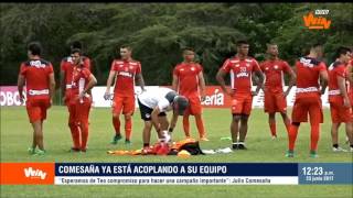 Julio Comesaña, DT de Junior, en Win Noticias | Win Sports