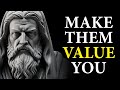 13 Stoic STRATEGIES to be MORE VALUED to others | Marcus Aurelius STOICISM