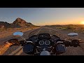RAW Sound-Cammed Harley Road Glide: Uncut Route 66 Sunset Ride!