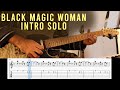 Santana - Black Magic Woman Intro Solo - Guitar Lesson with tab