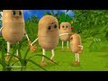 Aloo kachaloo Hindi poem - 3D Animation Hindi Nursery rhymes for children (Aalu kachalu beta )