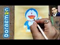 How to draw Doraemon 🤓 | Step by step @artbypritam07 #doraemon #kids #cartoon  #drawing