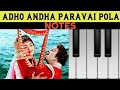 Adho Andha Paravai Pola | Aayirathil Oruvan | MSV | MGR | ** NOTES ** | Piano Cover |