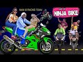 निंजा बाइक वाली नानी  | NINJA BIKE KI RACE | Khandesh Comedy | Bike Comedy Video |#comedy #bike